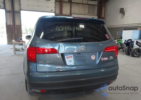 2016 Honda Pilot Ex-L из США, поврежденный, VIN 5FNYF6H50GB087382